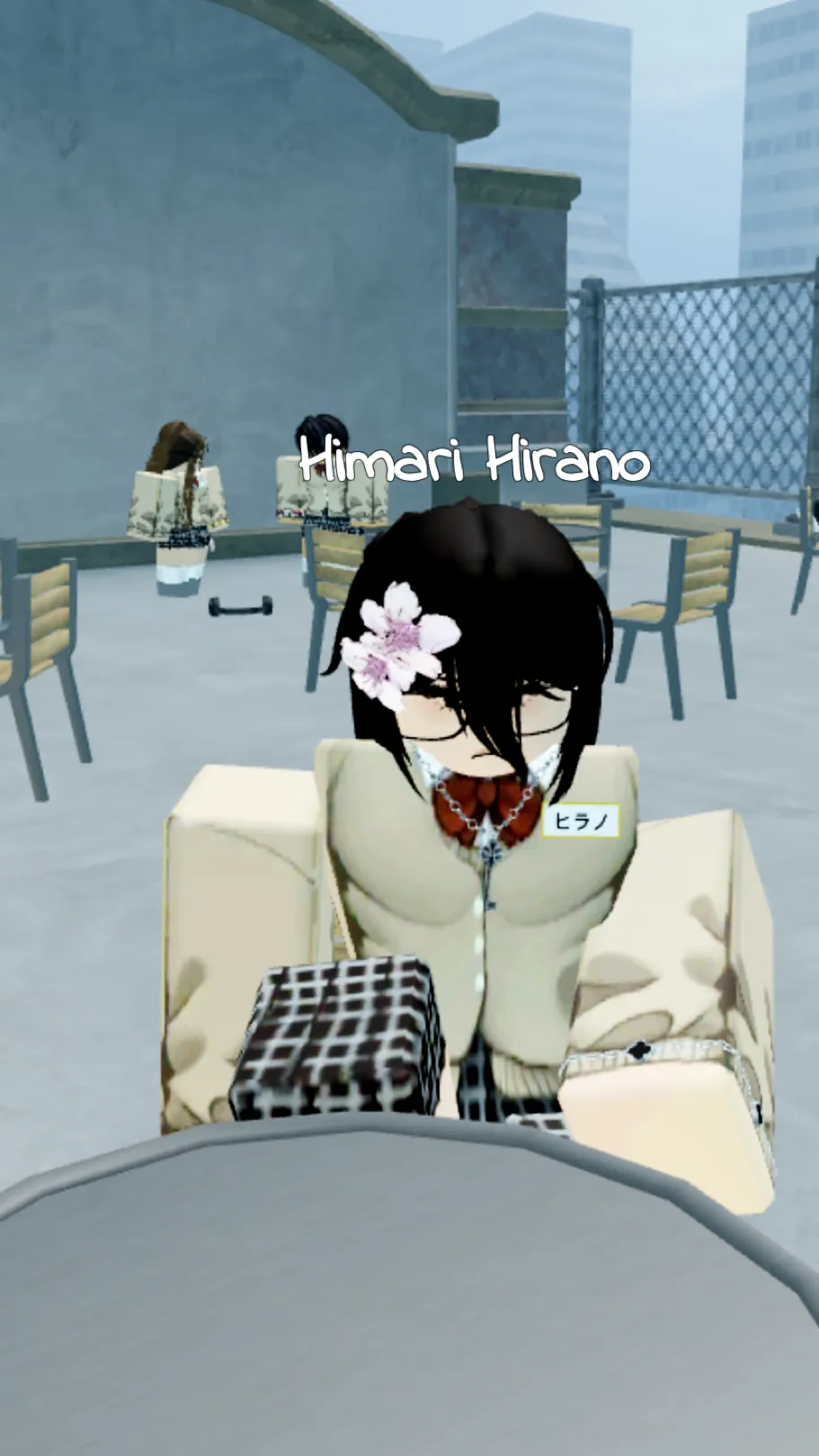 ai character: Gakuran background