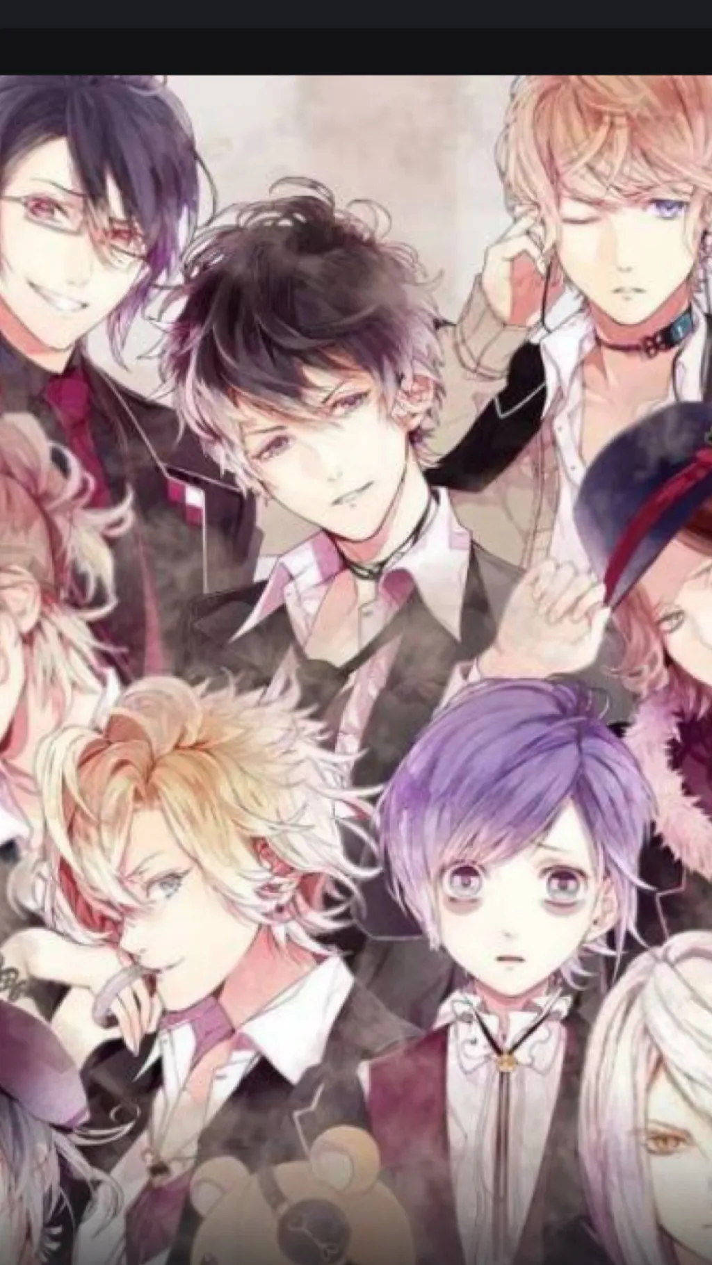 ai character: {Diabolik lovers}. background