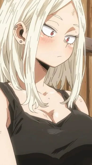 ai character: Shoko mishimiya  background