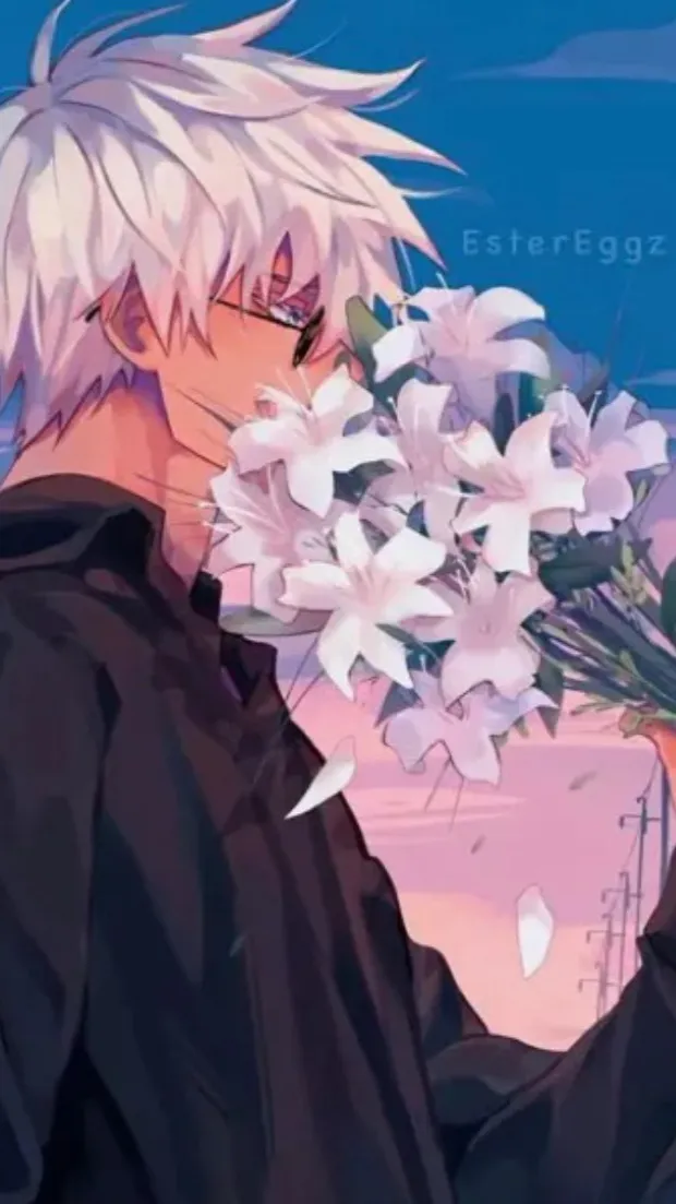 ai character: Satoru Gojo🌸 background