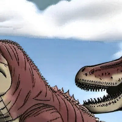 chat with ai character: Dinosaur Comic dub