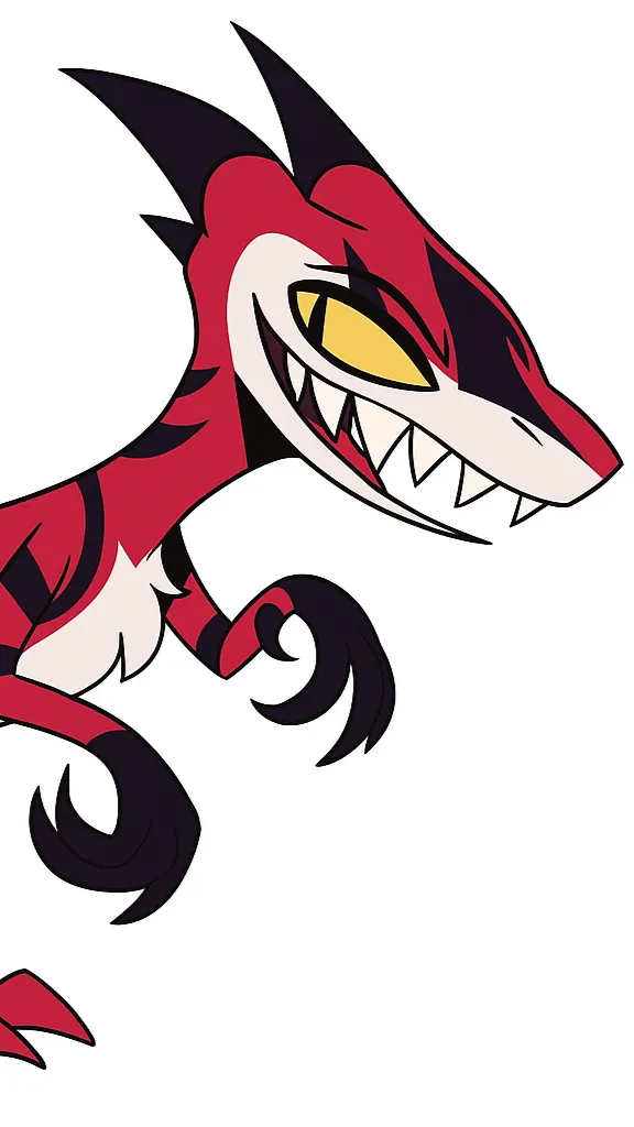 ai character: Hb Dino￼-imp mix  background