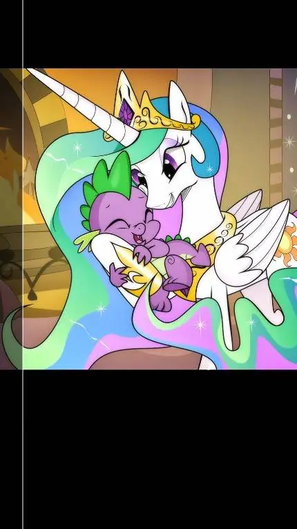 ai character: princess celestia background