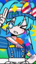 ai character: Miku mesmerizer  background
