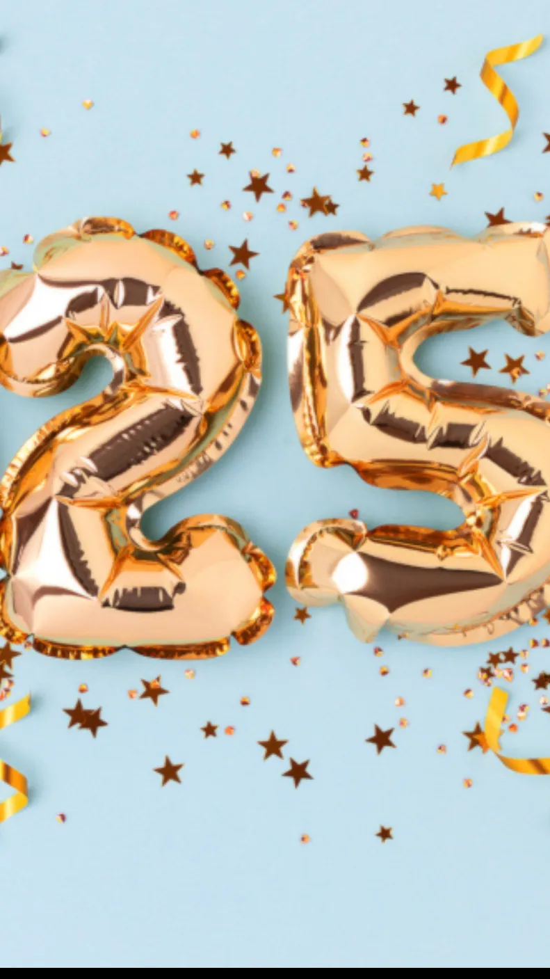 ai character: The era of 2025  background