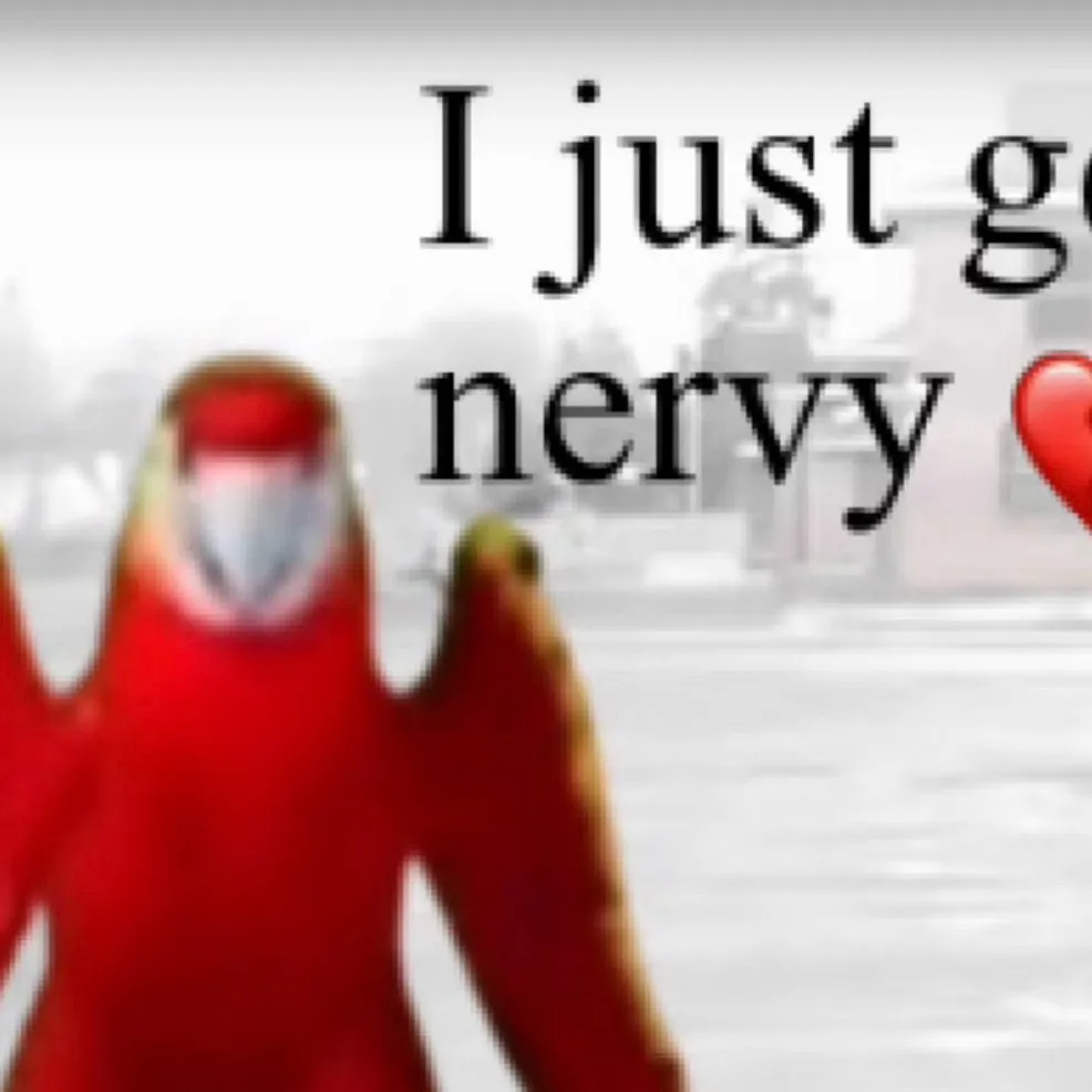 chat with ai character: I just get so nerv