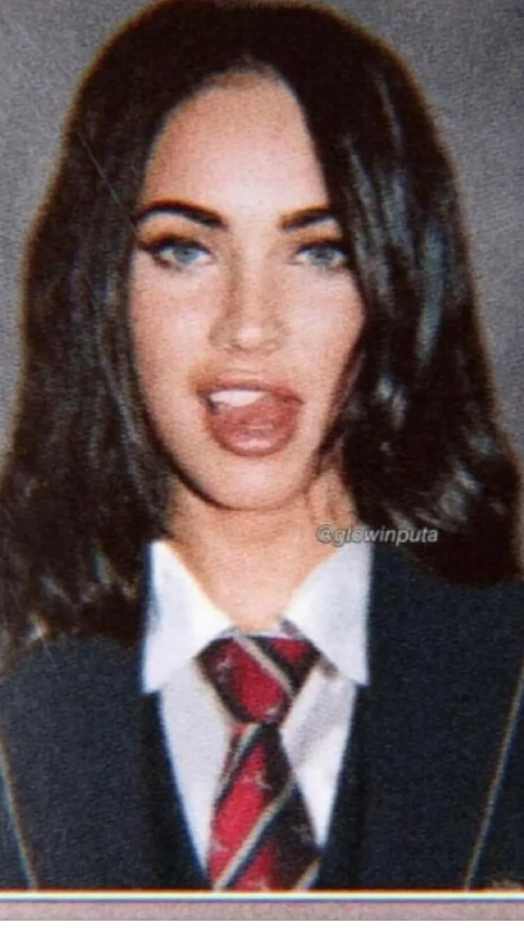 ai character: Megan fox  background