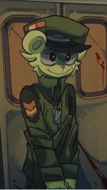 ai character: Flippy  background