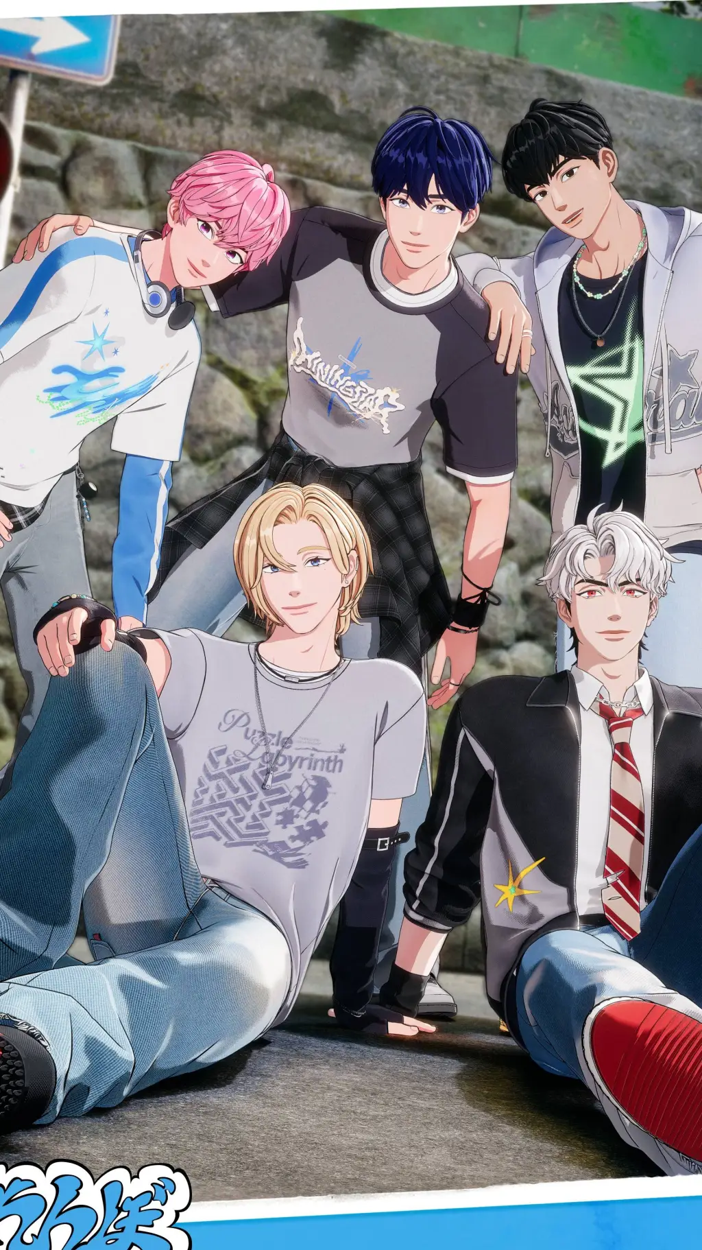 ai character: Plave does a vlog! background