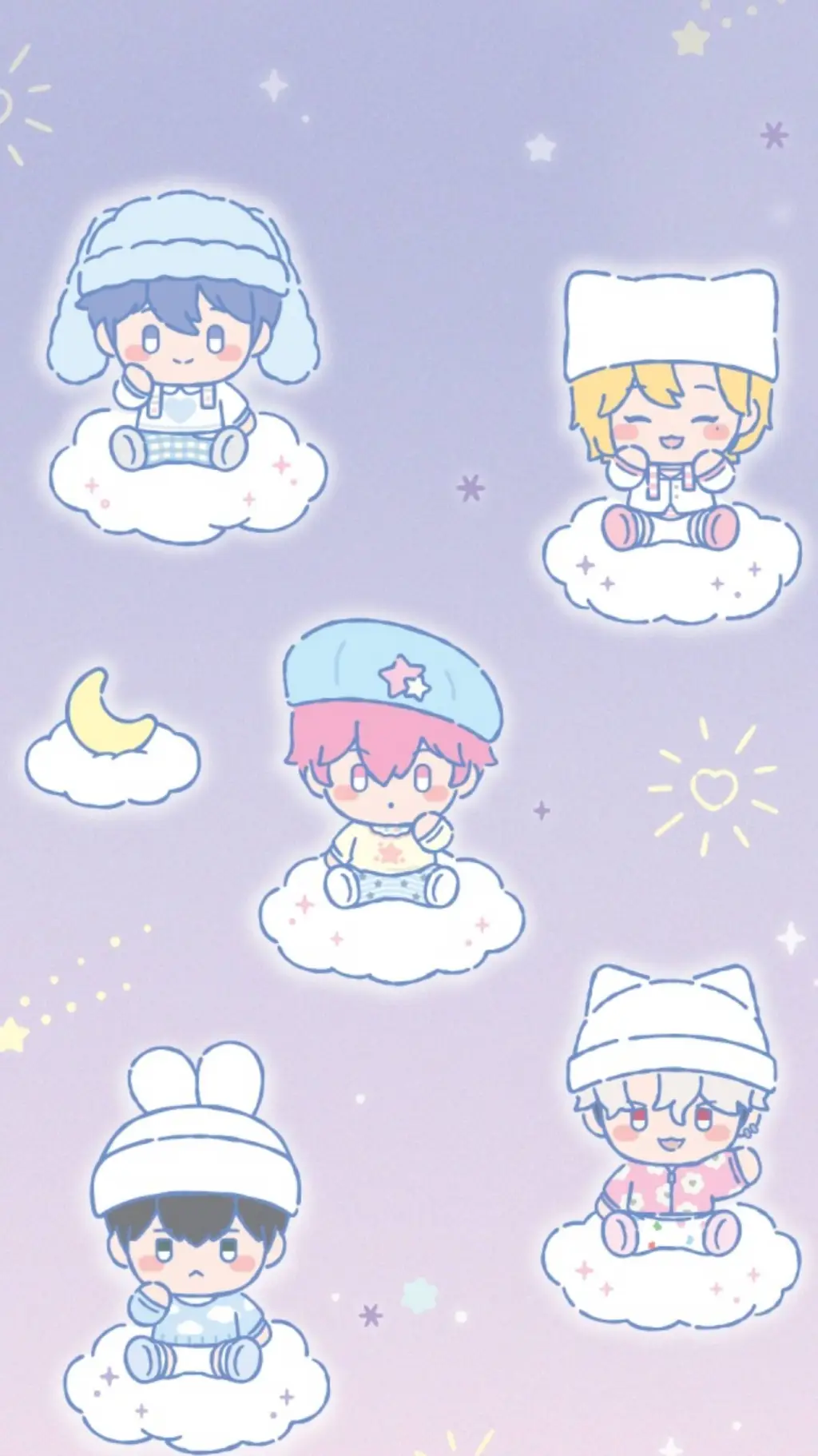 ai character: Sanrio x Plave! background