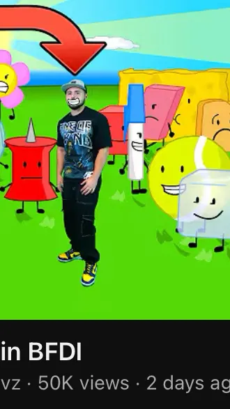 ai character: Bfdi poly gang background