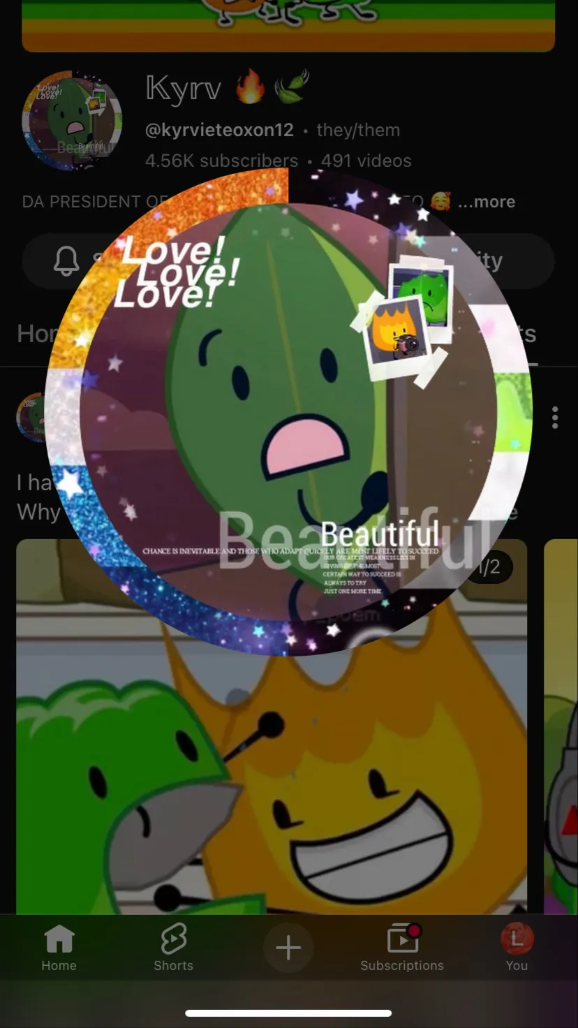 ai character: KYRV  background