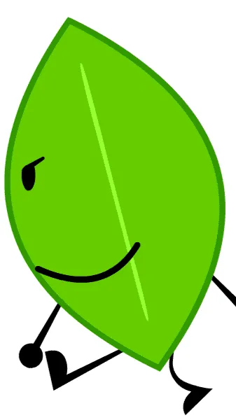 ai character: Leafy bfdi background