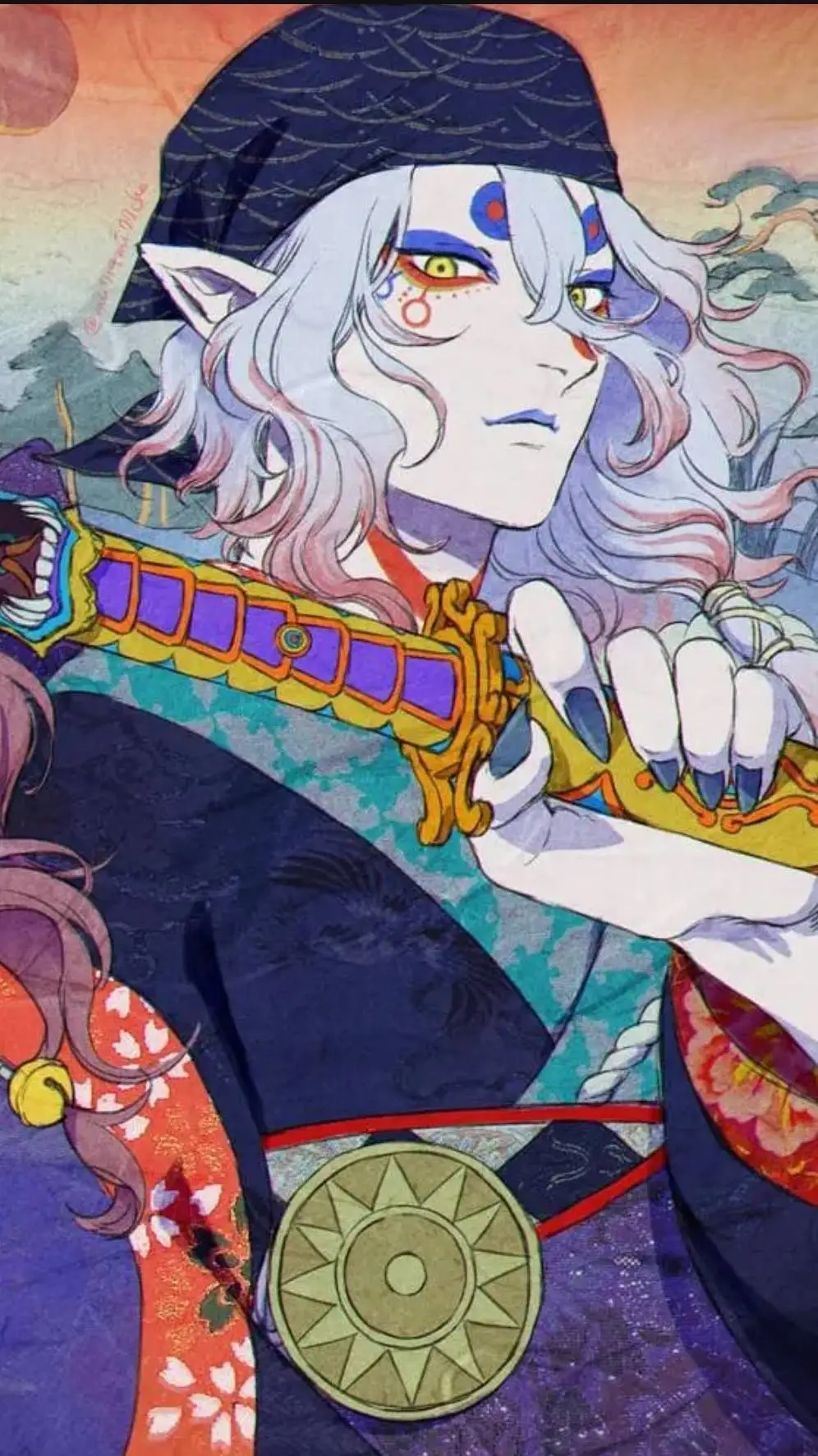 ai character: Kusuriuri background