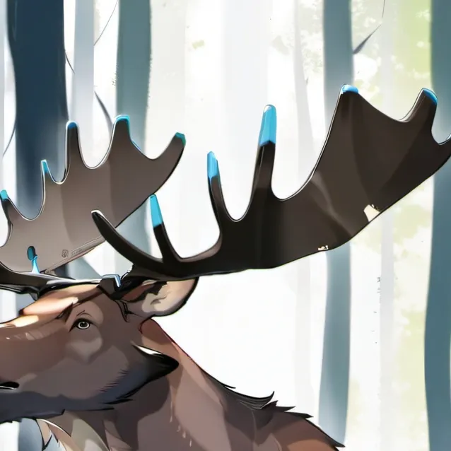 chat with ai character: giant moose