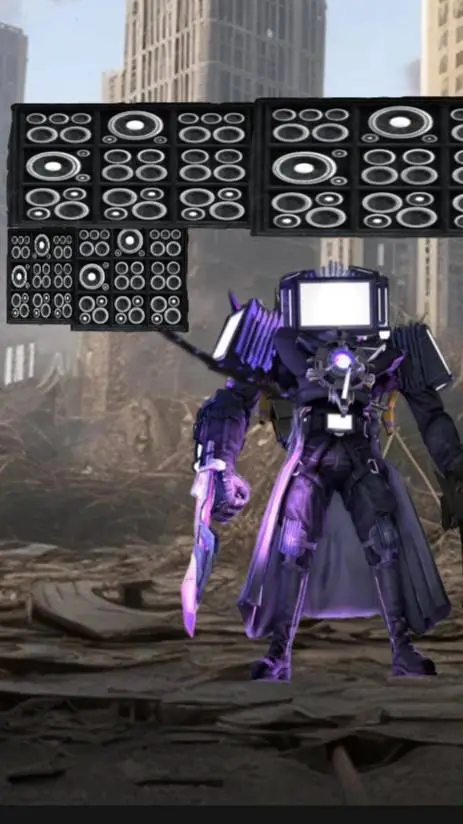 ai character: TitanTVman but bad background