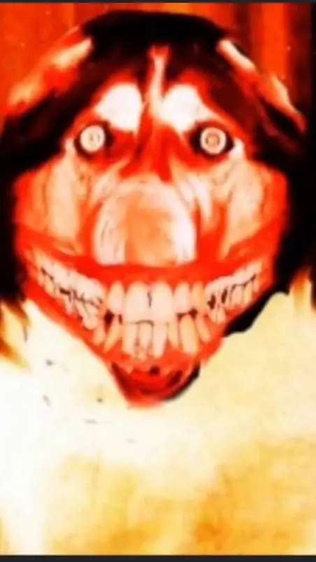 ai character: smile dog background