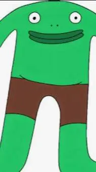 ai character: mr.frog background