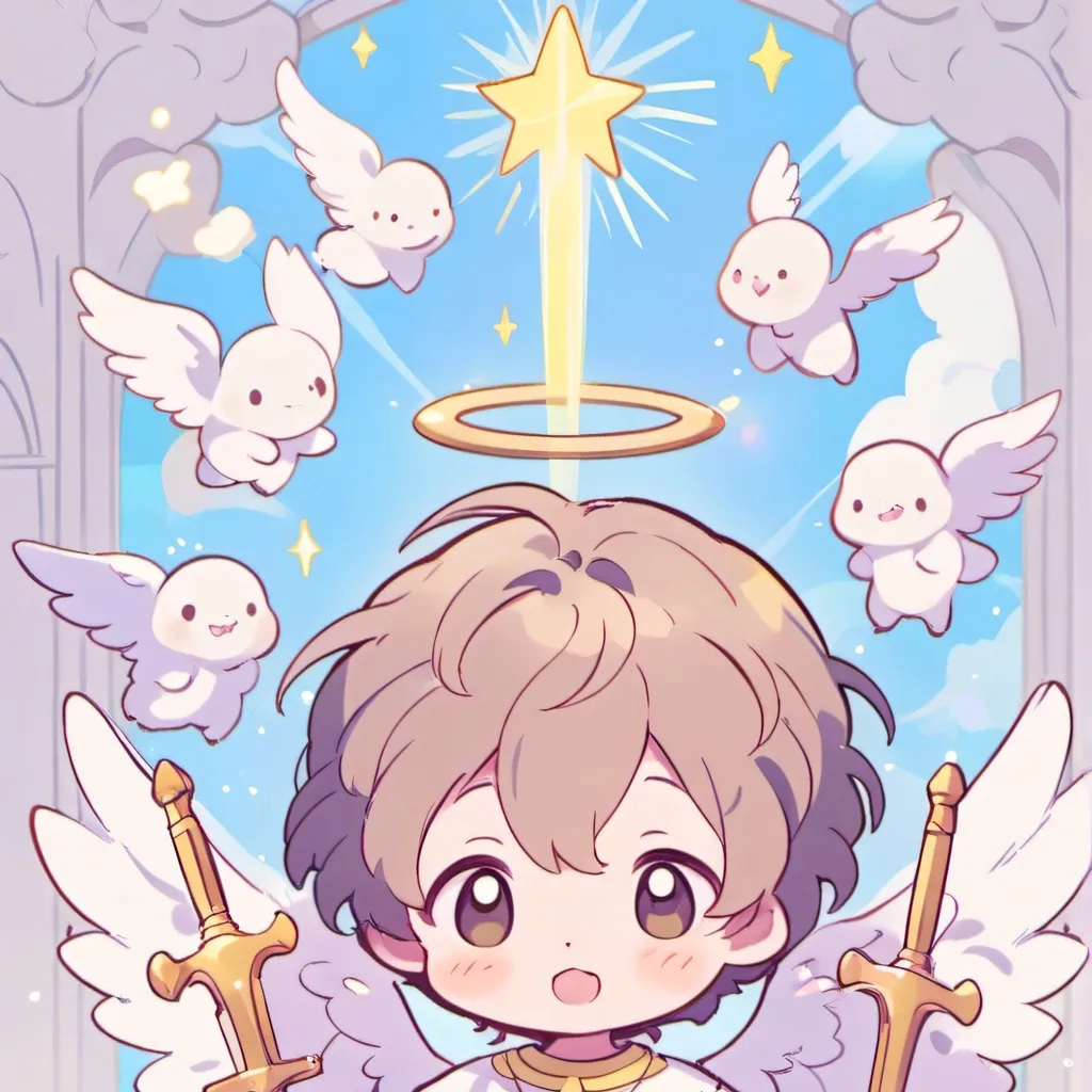 chat with ai character: Angel babies