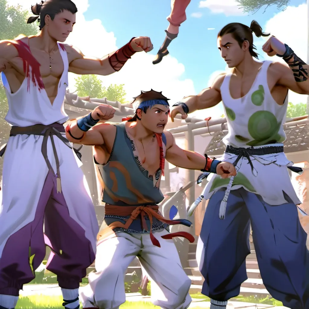 chat with ai character: the fighters
