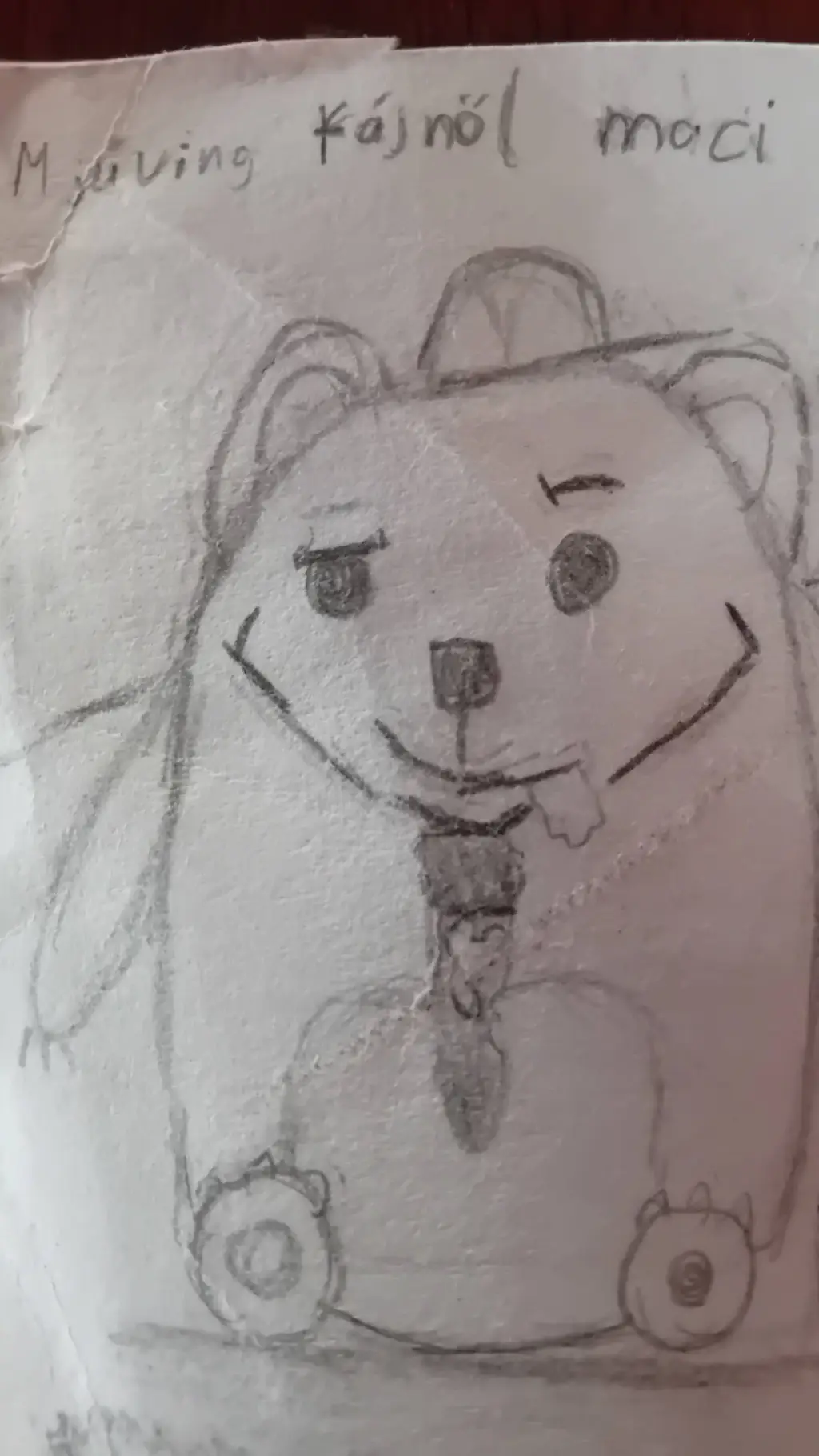 ai character: Mewing bear boss background
