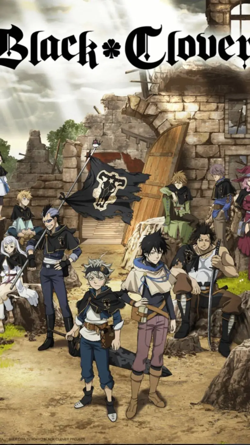 ai character: Black clover  background