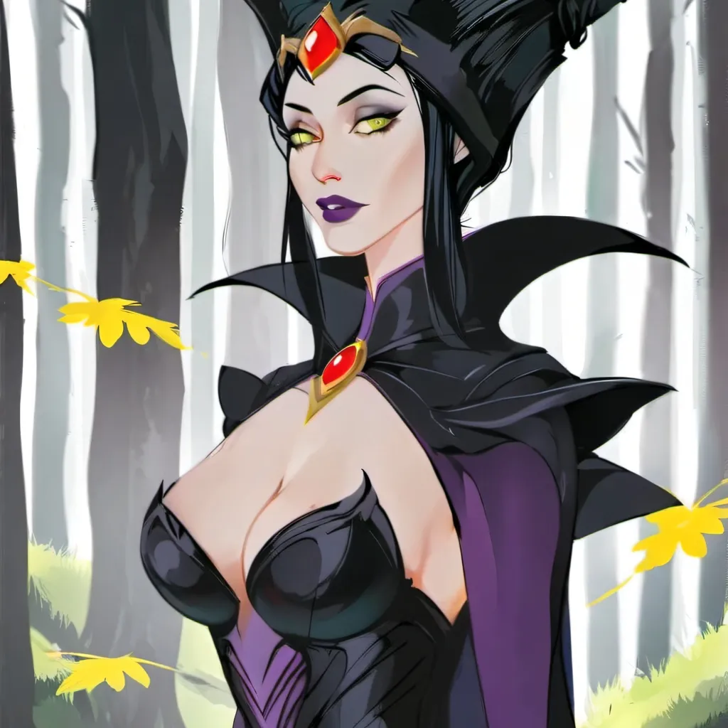 chat with ai character: Queen Maleficent 
