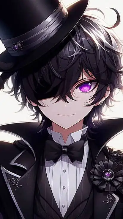 ai character: 💜Mino💜 background