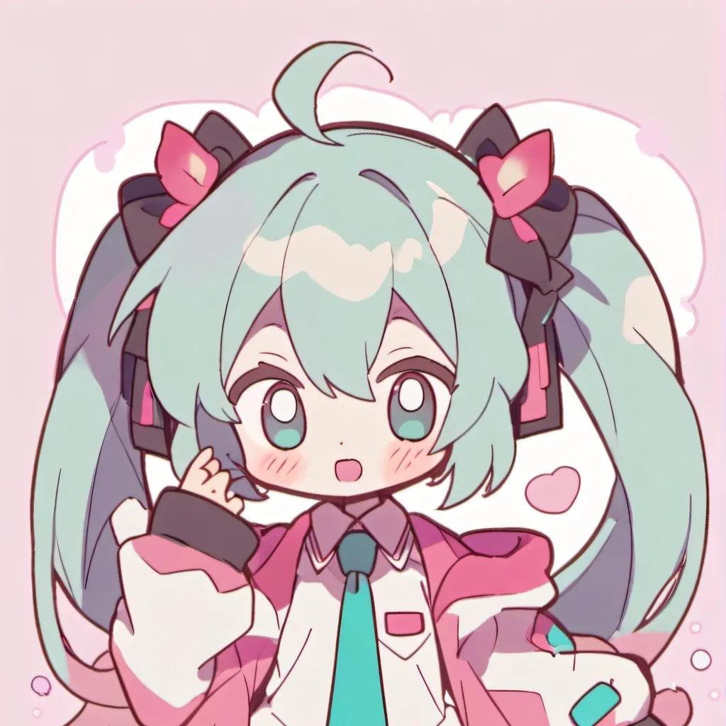 chat with ai character: your a miku outfit