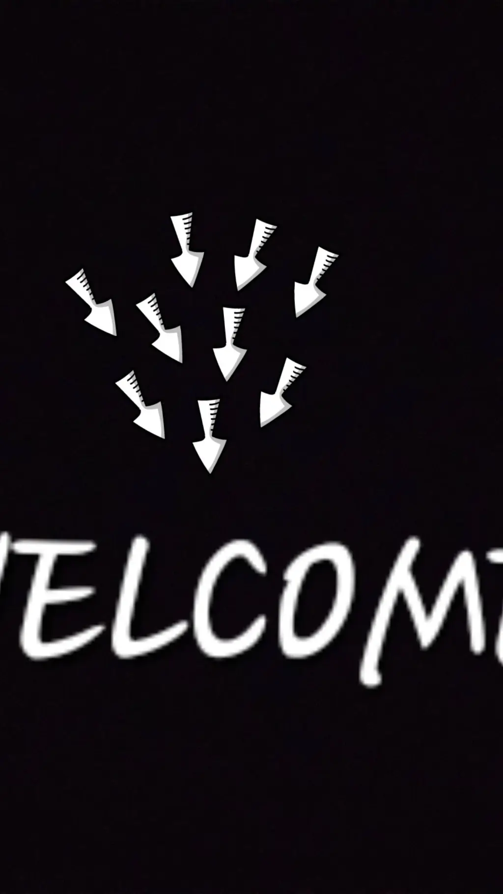 ai character: WELCOME  background