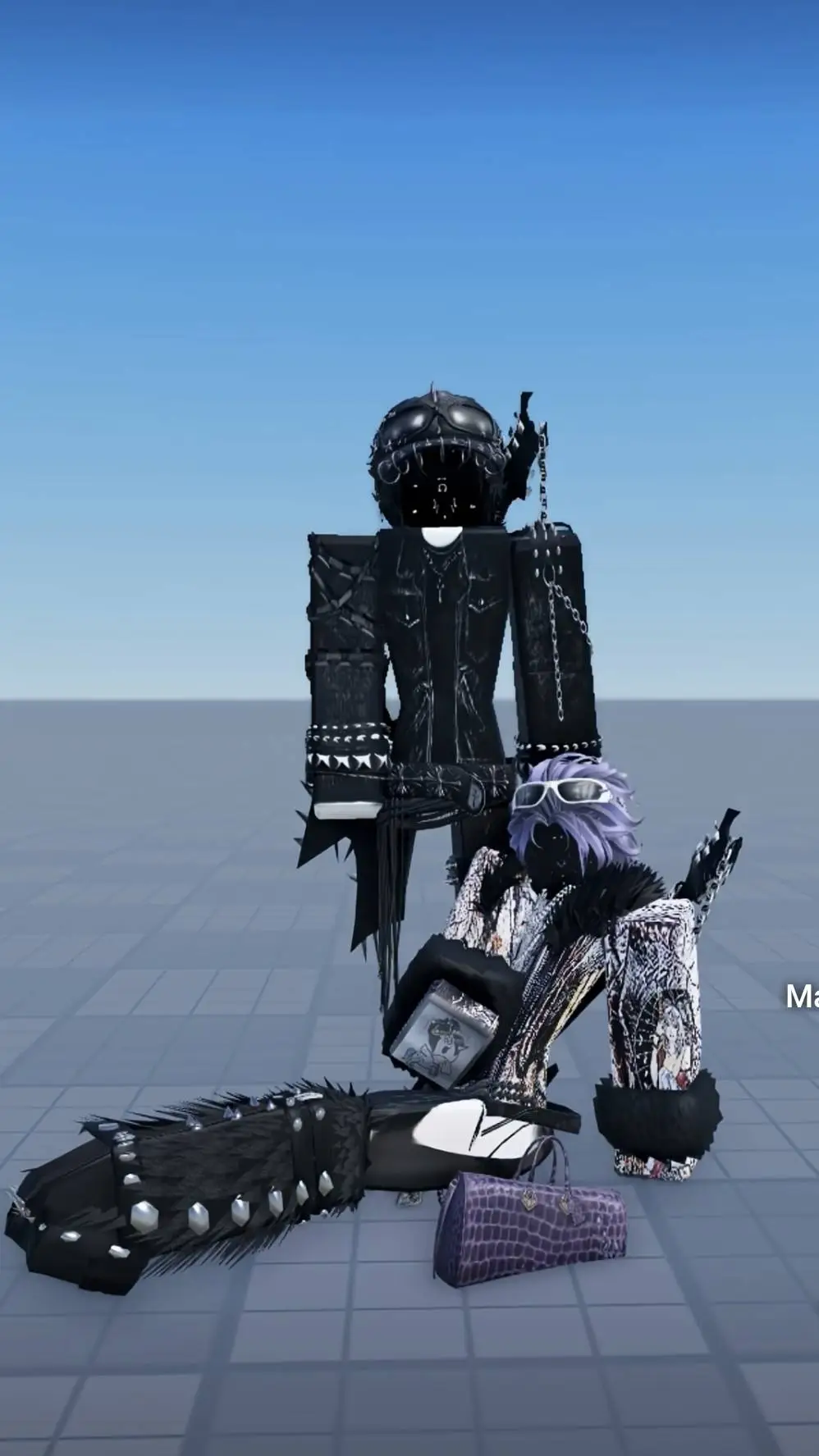 ai character: roblox story  background