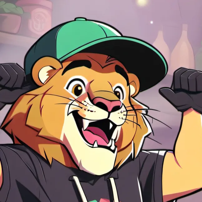 chat with ai character: 🍕Pizza lion🦁