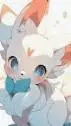 ai character: HH cute fox! background