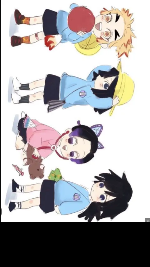 ai character: Demon slayer background