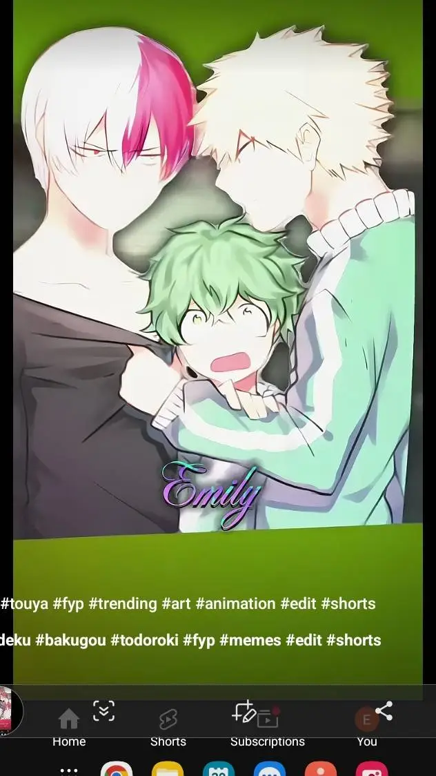 ai character: bakudekutodo background