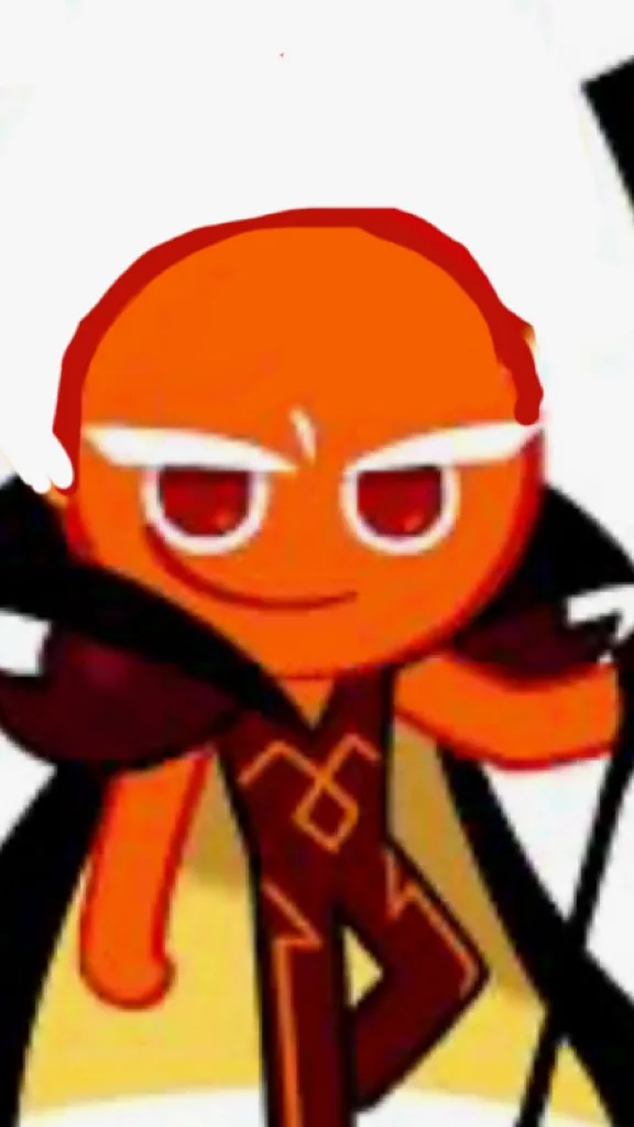 ai character: bald spirit cookie background