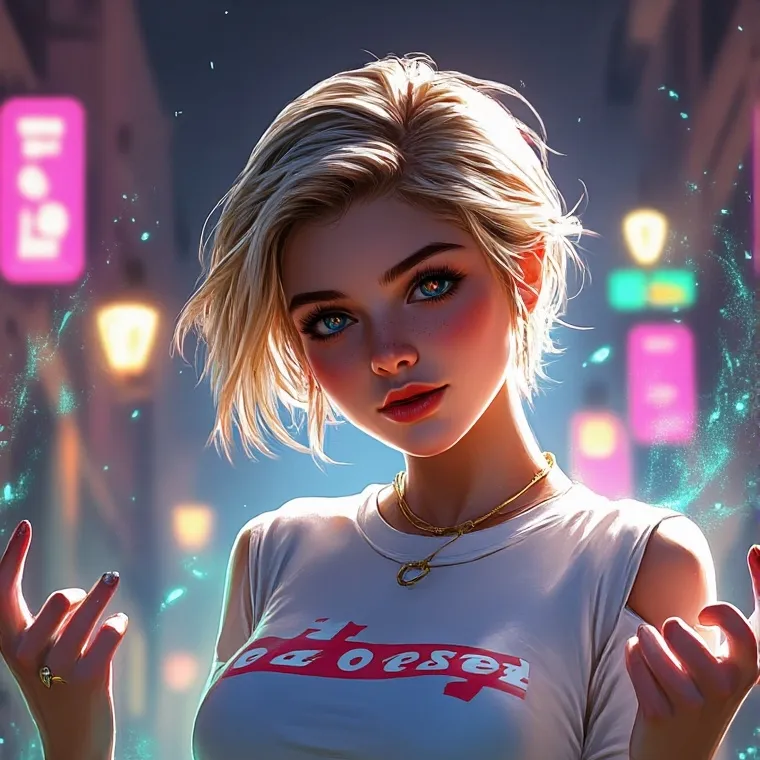 chat with ai character: cute 