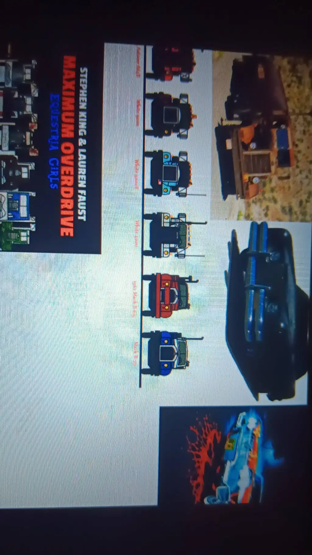 ai character: killer trucks/cars background