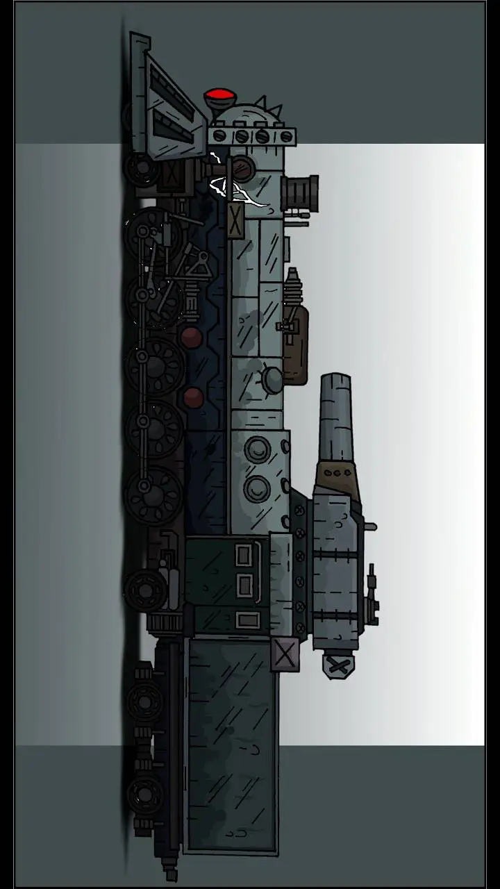 ai character: SteelHorrorSubway background