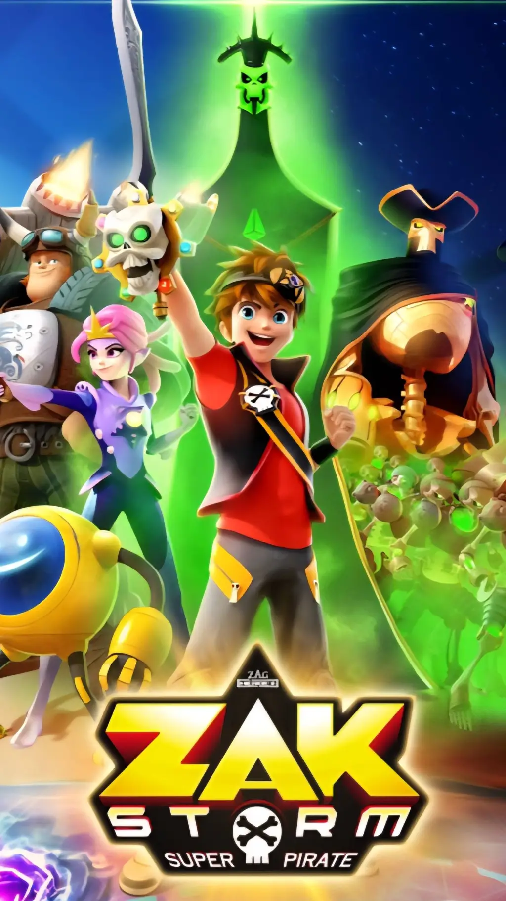 ai character: Zak Storm rp  background