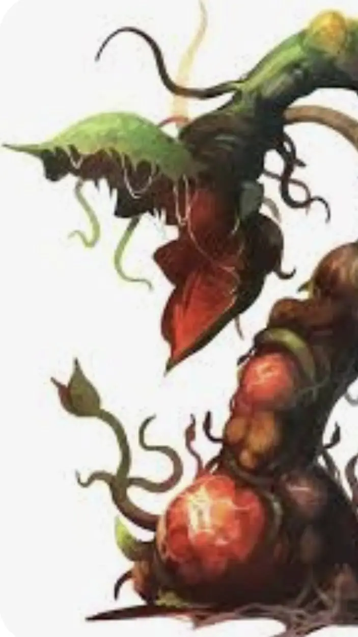 ai character: Planty background