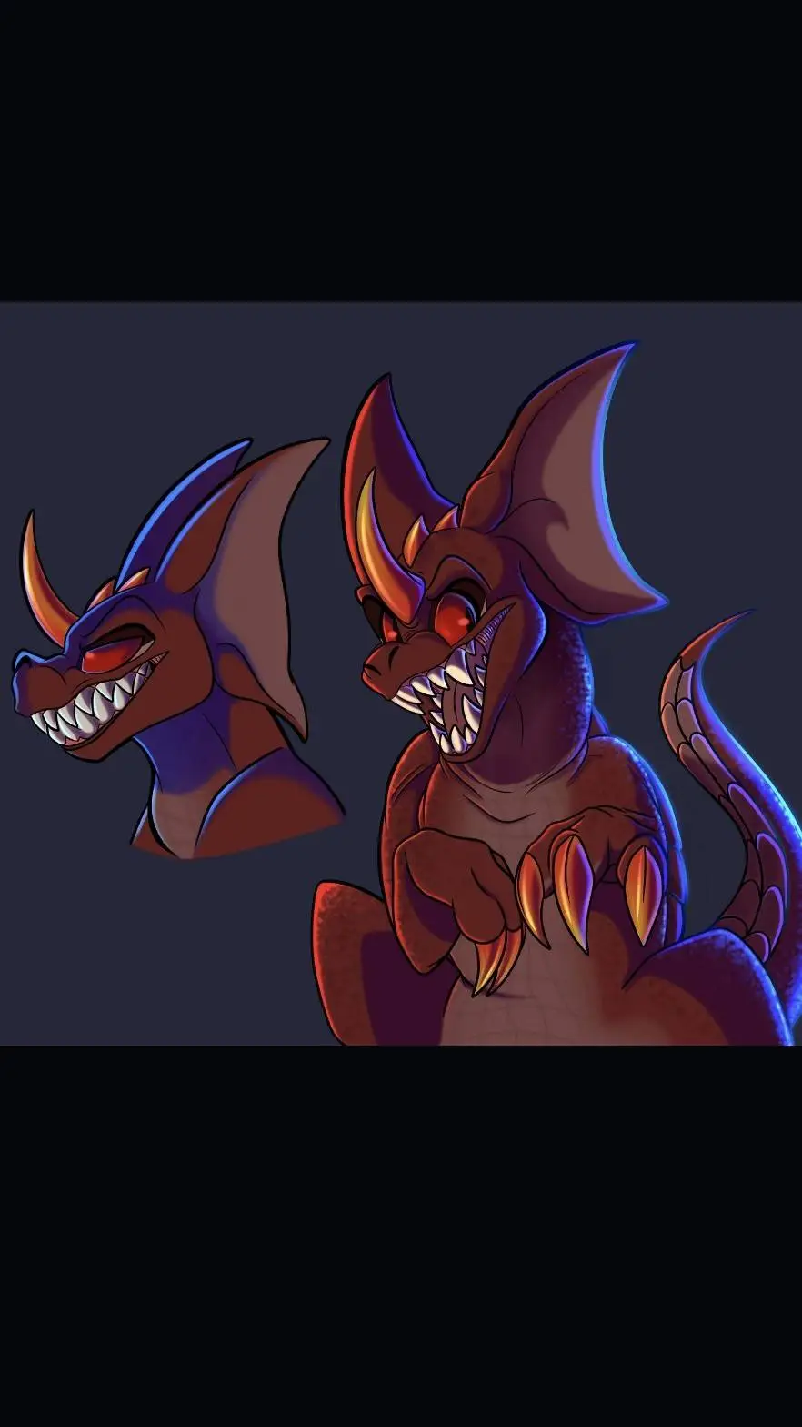 ai character: baragon background