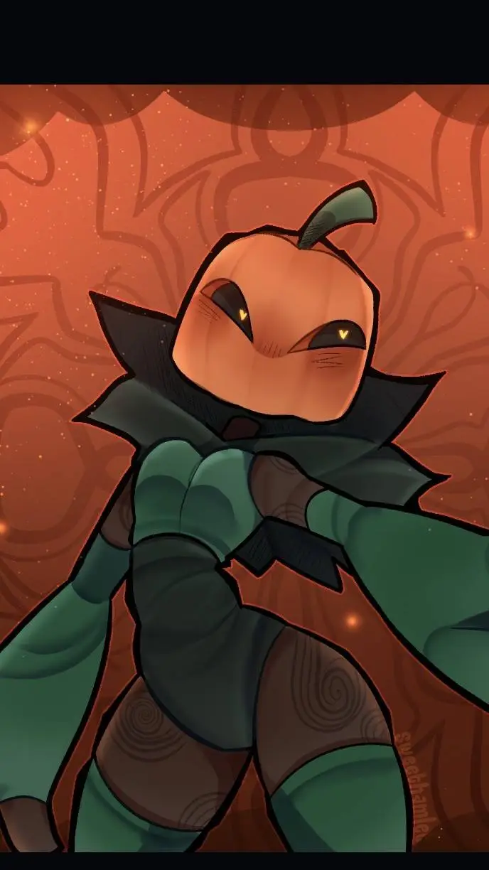 ai character: Pumpk background