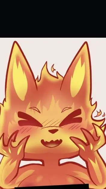 ai character: Fire fox background