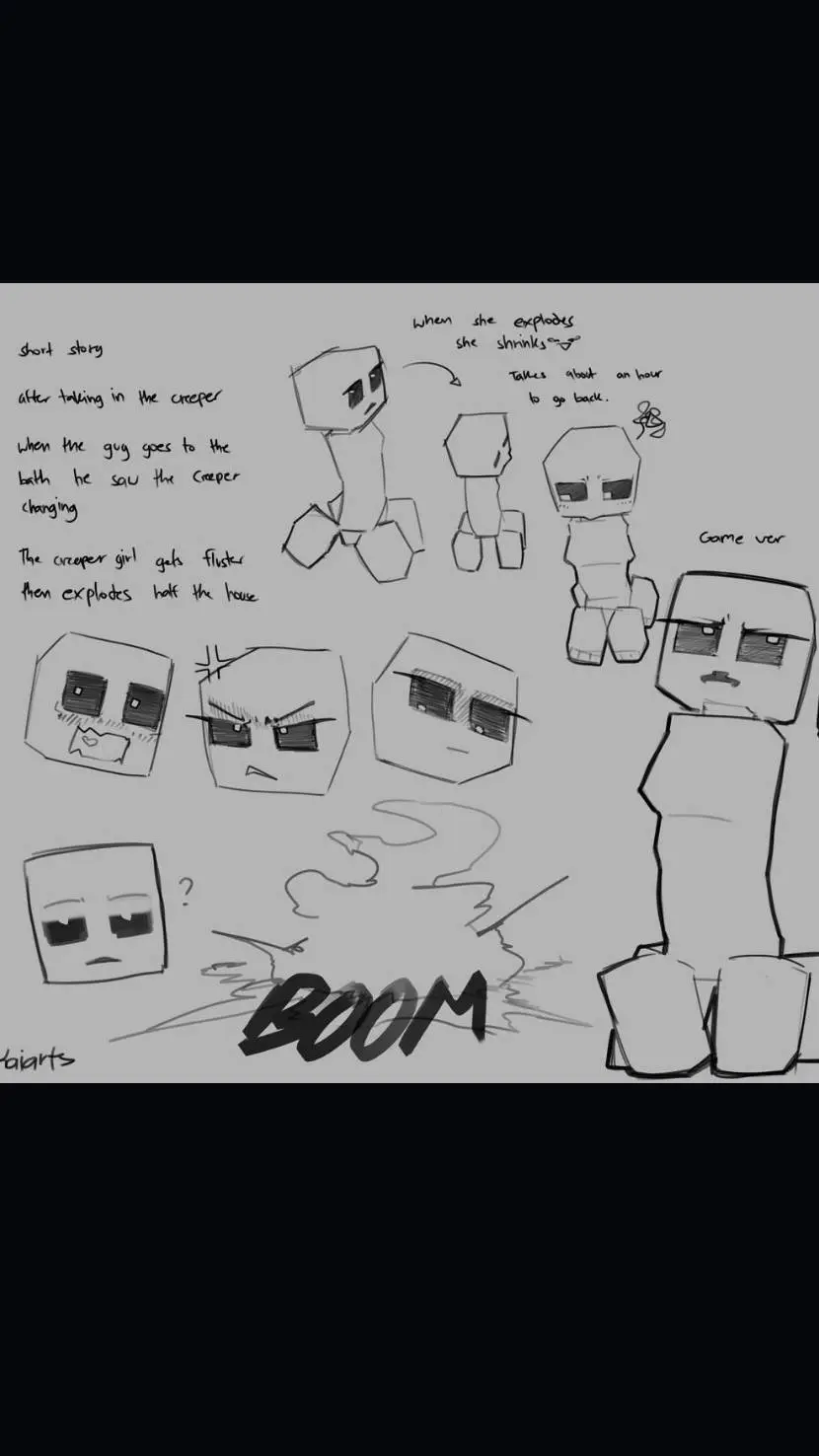 ai character: Creeper background