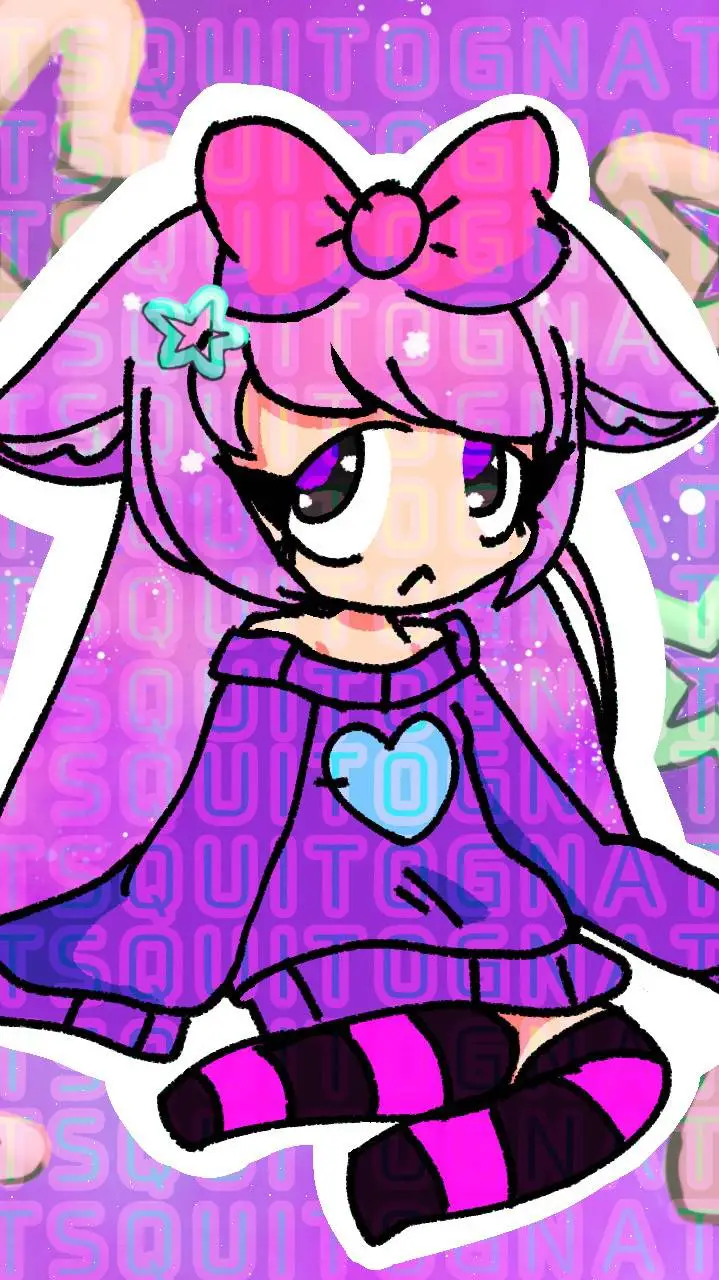ai character: Sans Fangirl background