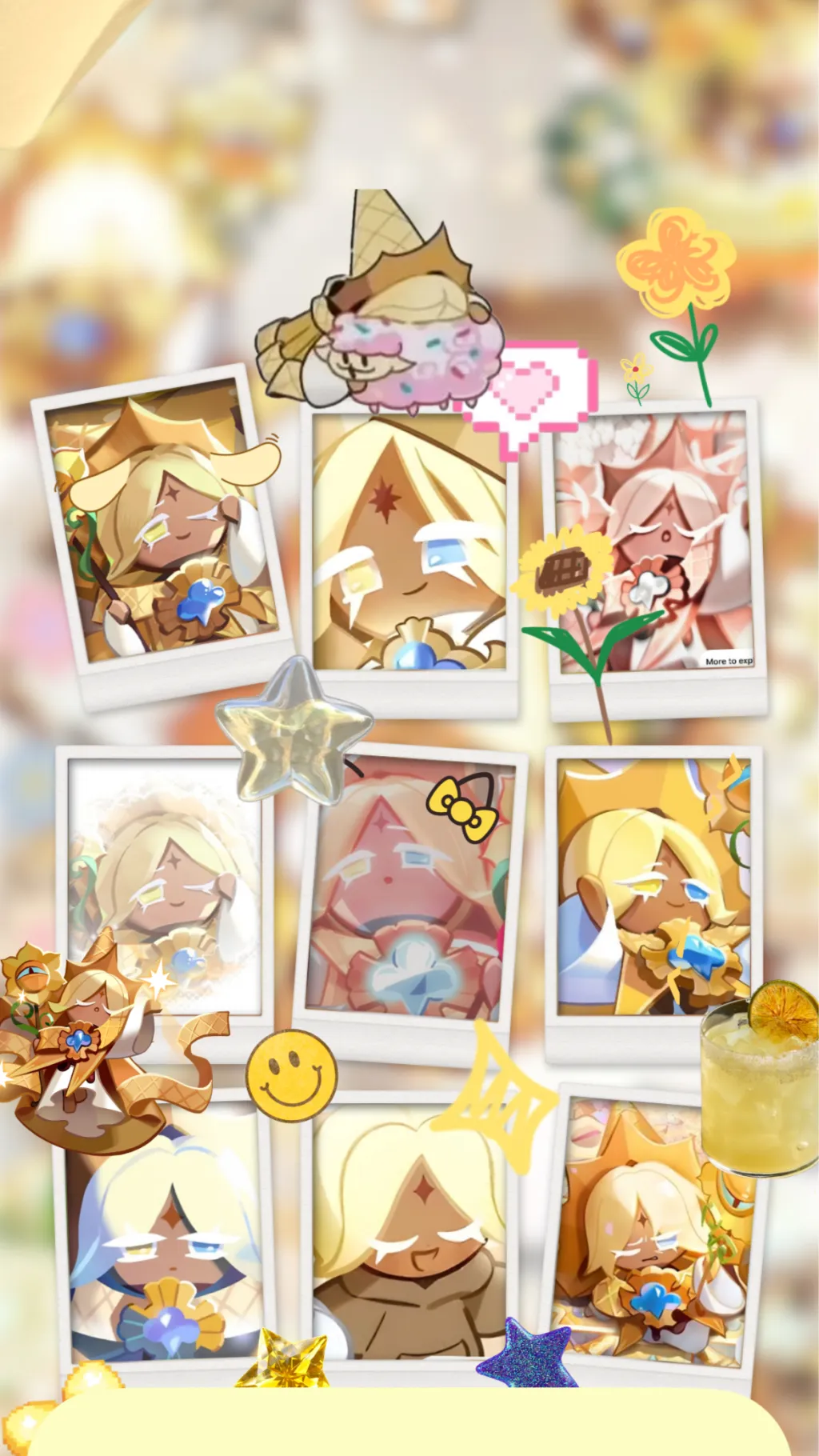 ai character: PureVanillaCookie~ background