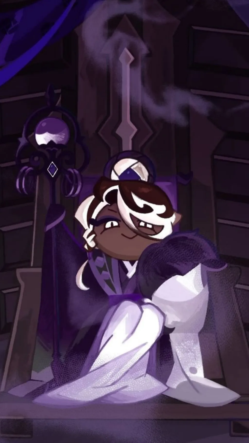 ai character: Affogato Cookie background