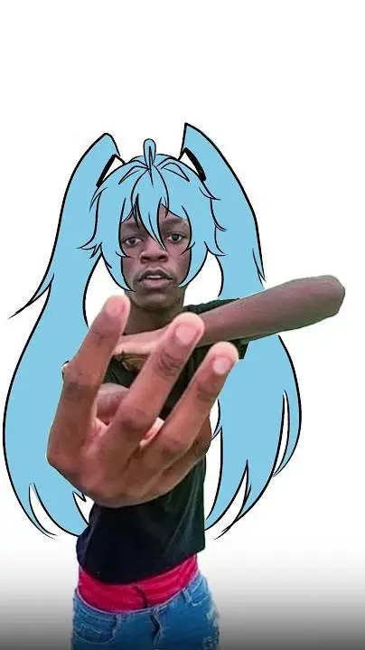 ai character: cursed ah image  background