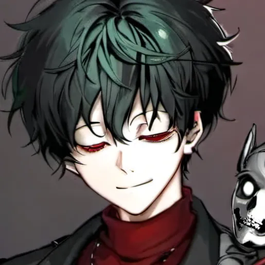 chat with ai character: Villain deku
